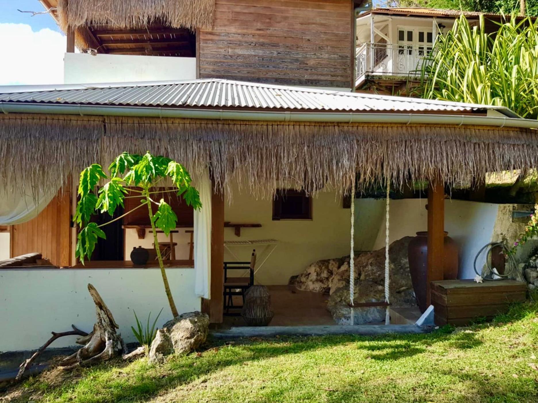 Apartamento Cocotier, Elegant T3 Avec Jardin Tropical Sainte-Anne Exterior foto